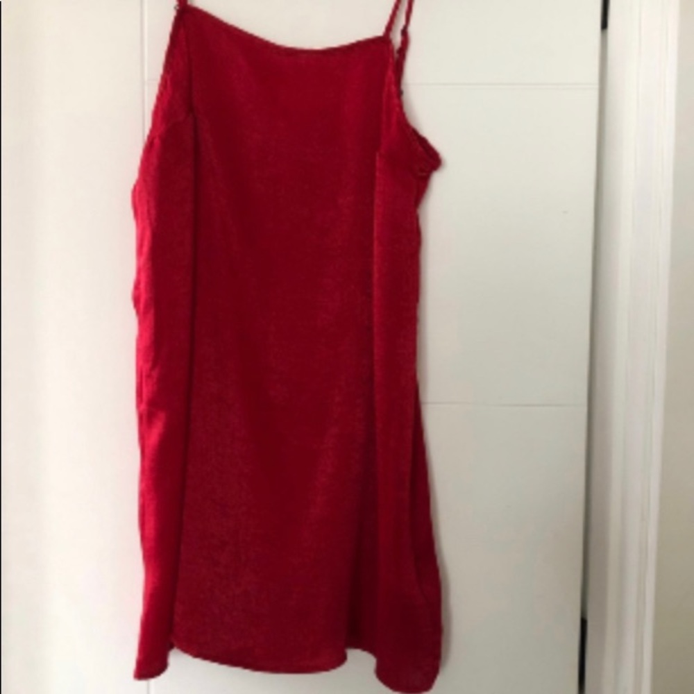 Urban outfitters satin slip dress